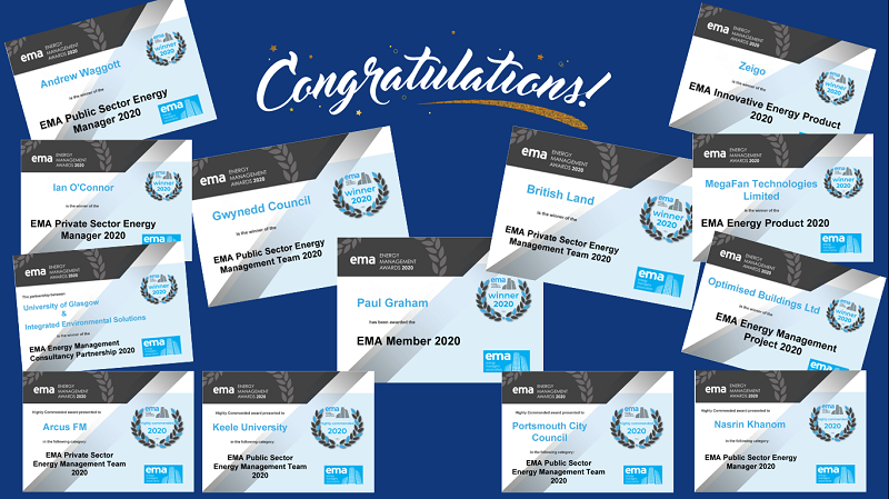 Awards 2020 All Certificates Screenshot