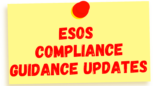 Esos Compliance Guidance Updates