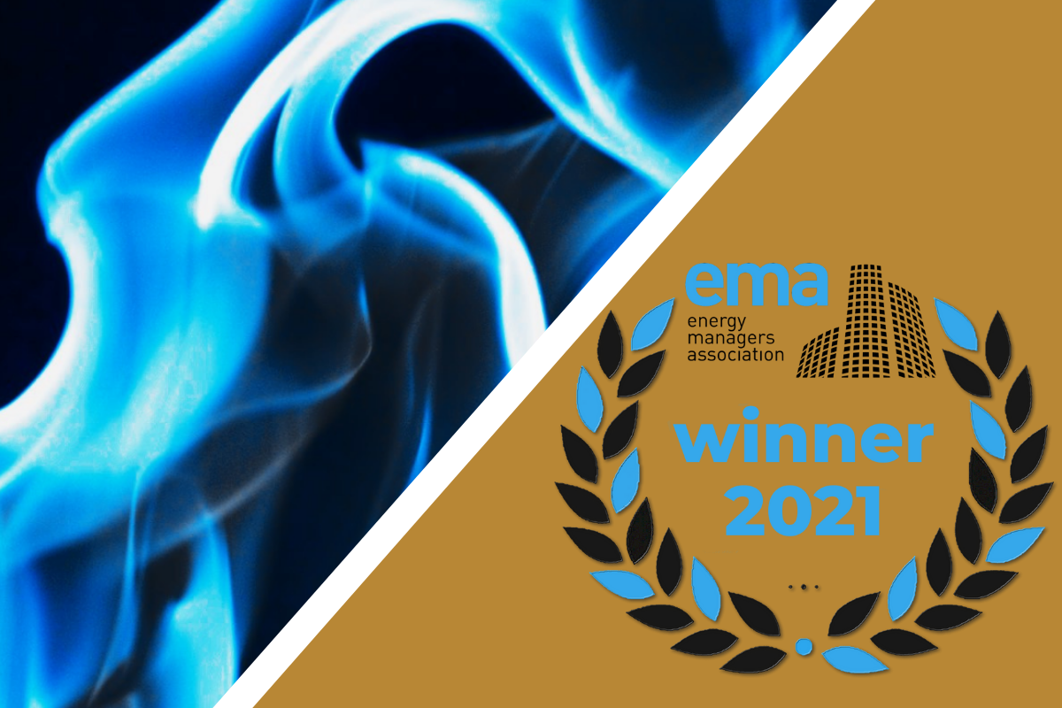 Winner 2021 Footer Energy Management Awards 2020