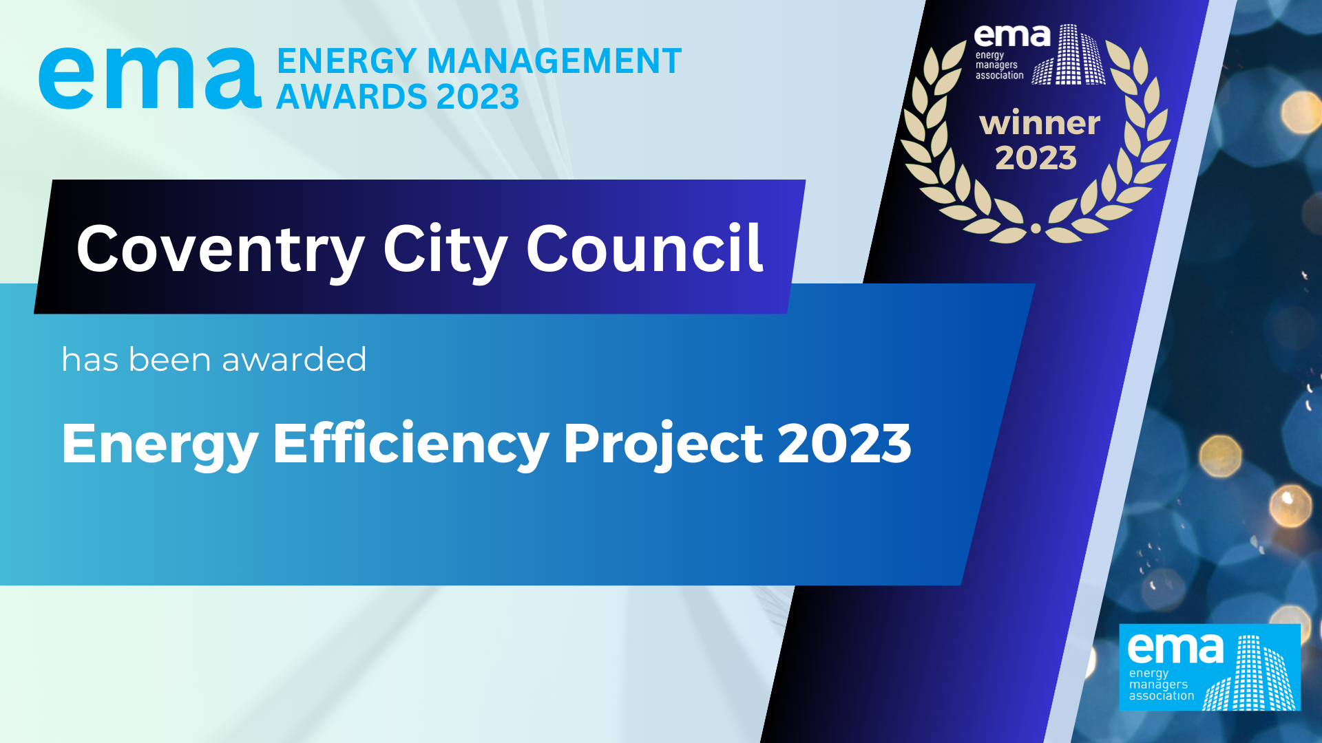 Energy Efficiency Project 2023 Winner
