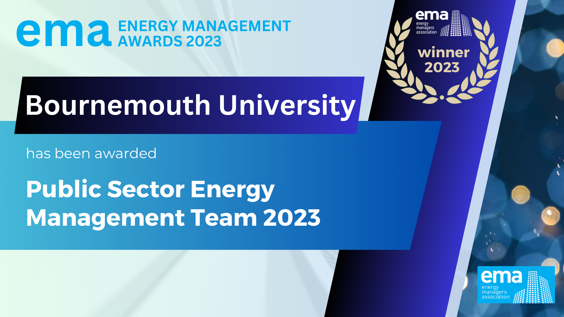 Energy Management Team 2023 Public Sector Winner